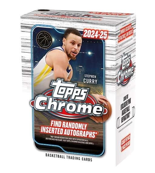 Topps Chrome Basketball 2024/25 – Blaster Value Box