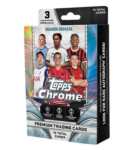 Topps Chrome UCC Club Competitions 2024/25 – Hanger Box