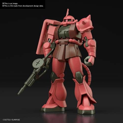 HG 1/144 MS-06S Char's Zaku II – Gunpla Bandai