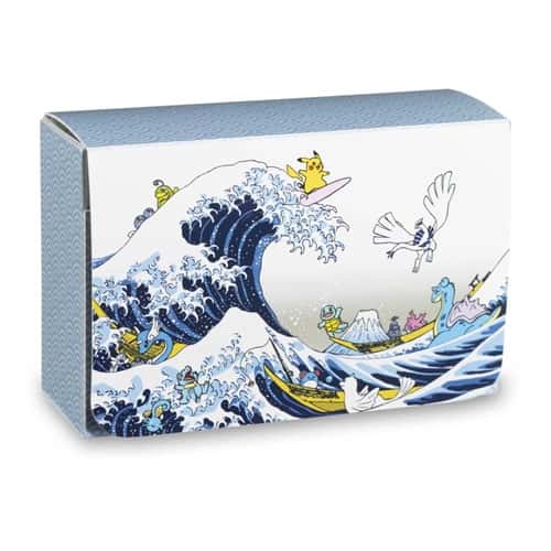Double Deck Box Great Wave Pikachu & Friends – Porta mazzi Pokémon Center