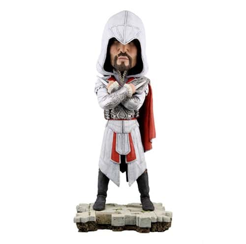 Assassin's Creed Brotherhood Head Knocker Ezio Auditore – Statua NECA
