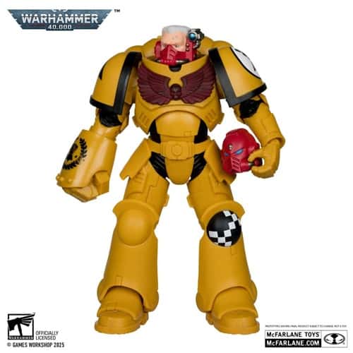 Warhammer 40,000 Intercessor Sergeant Imperial Fist Gold Label – Action Figure McFarlane Toys