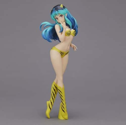 Urusei Yatsura Glitter & Glamours Lum (Lamù) capelli azzurri – Figure Banpresto
