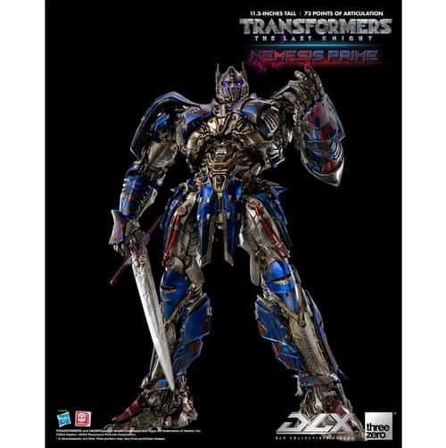 Transformers The Last Knight DLX Nemesis Prime – Action Figure threezero