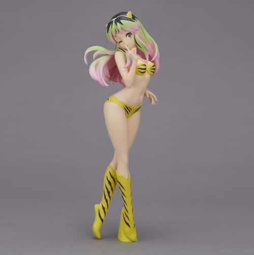 Urusei Yatsura Glitter & Glamours Lum (Lamù) capelli rosa e verdi – Figure Banpresto