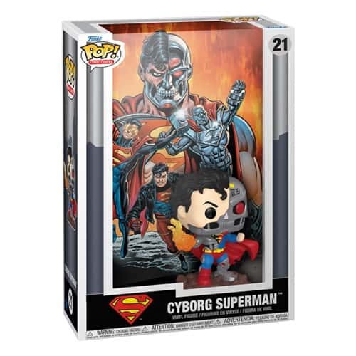 Funko Pop! Comic Covers DC Comics Cyborg Superman #21