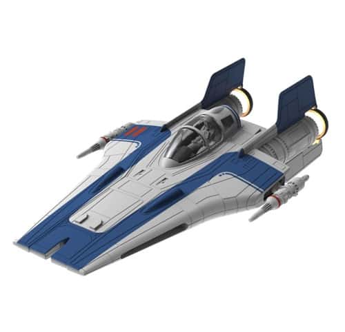 Star Wars Build & Play Resistance A-Wing Fighter blu 1/144 – Model Kit Revell