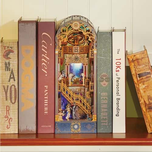 Book Nook Spacetime Museum – Kit puzzle 3D in legno Tonecheer