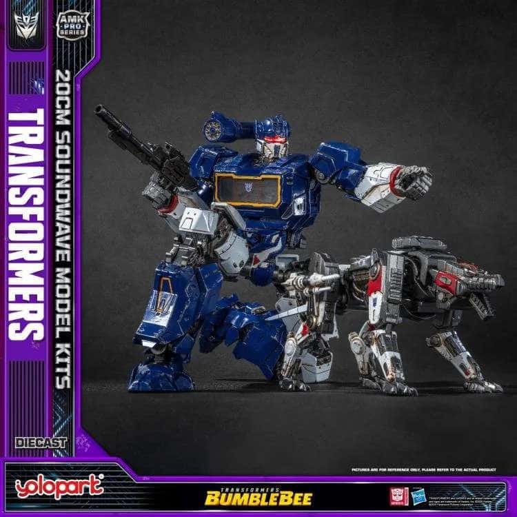 AMK Pro Series Transformers Soundwave dal film Bumblebee – Model Kit Yolopark