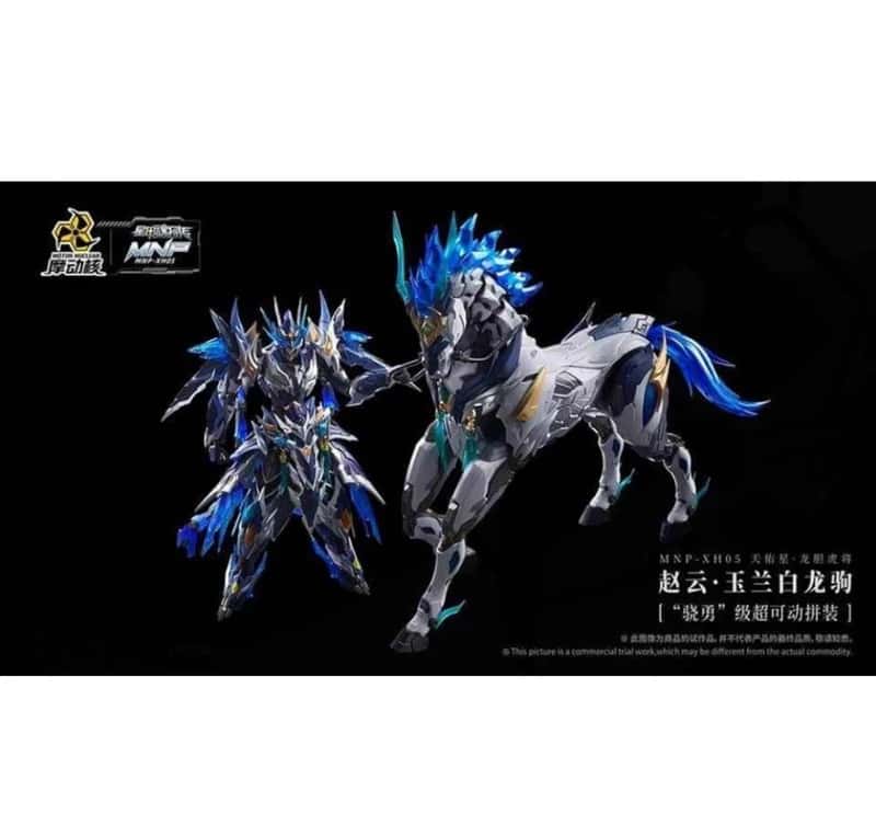 Legend of Star General MNP-XH05 Zhao Yun 1/100 – Model Kit Motor Nuclear
