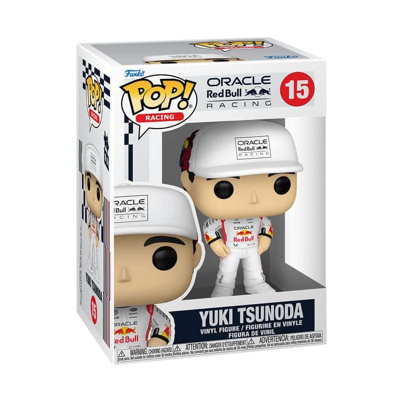 Funko Pop! Formula 1 Yuki Tsunoda #15