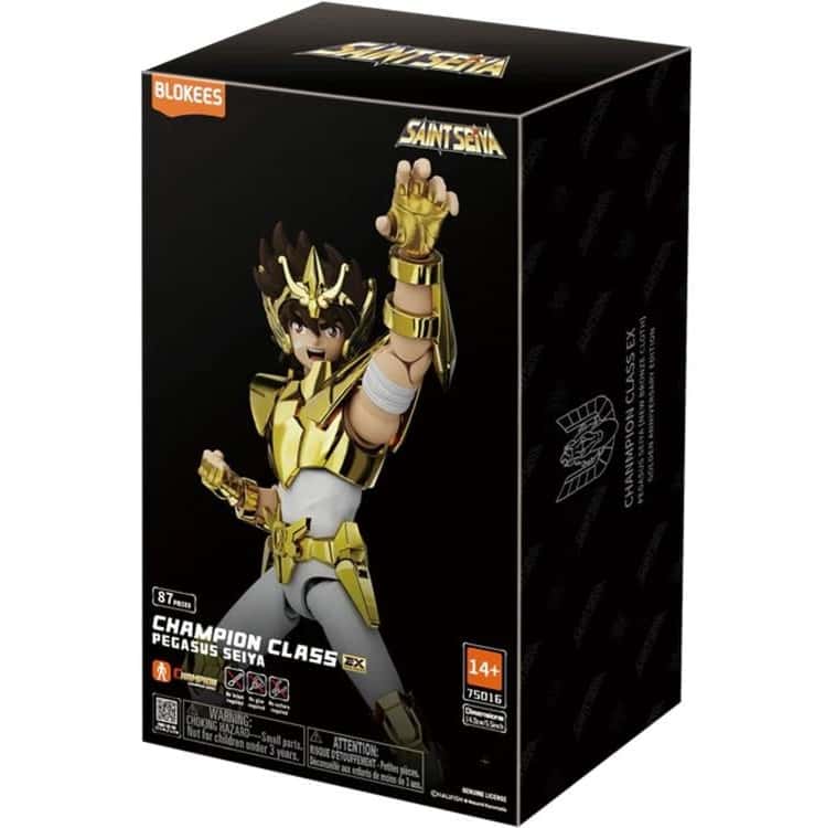 Blokees Saint Seiya (Cavalieri dello Zodiaco) Champion Class Pegasus Seiya EX edizione 40° anniversario – Model Kit
