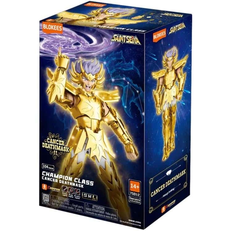 Blokees Saint Seiya (Cavalieri dello Zodiaco) Champion Class 11 Cancer Death Mask – Model Kit