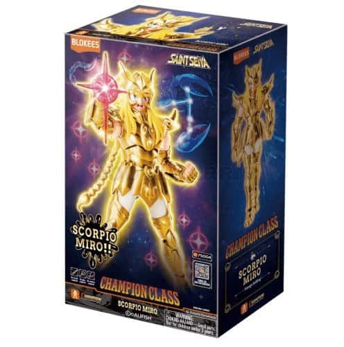 Blokees Saint Seiya (Cavalieri dello Zodiaco) Champion Class 03 Scorpio Miro – Model Kit