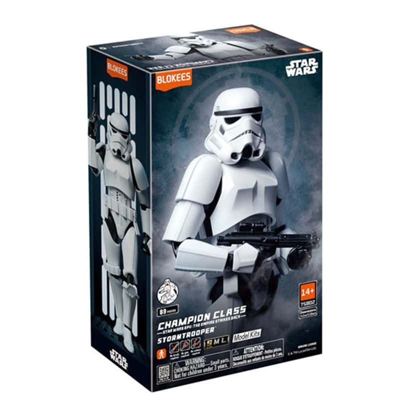 Blokees Star Wars Champion Class 02 Stormtrooper Evergreen Mode – Model Kit