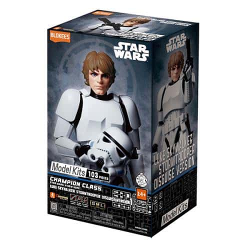 Blokees Star Wars Champion Class 04 Luke Skywalker Stormtrooper Disguise – Model Kit