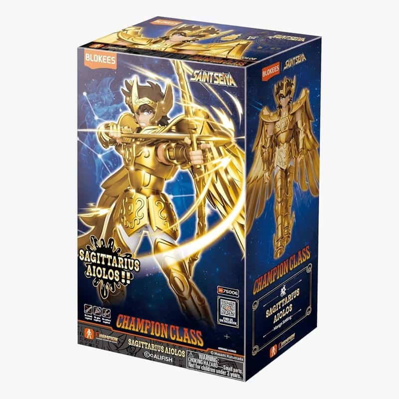 Blokees Saint Seiya (Cavalieri dello Zodiaco) Champion Class 05 Sagittarius Aiolos – Model Kit