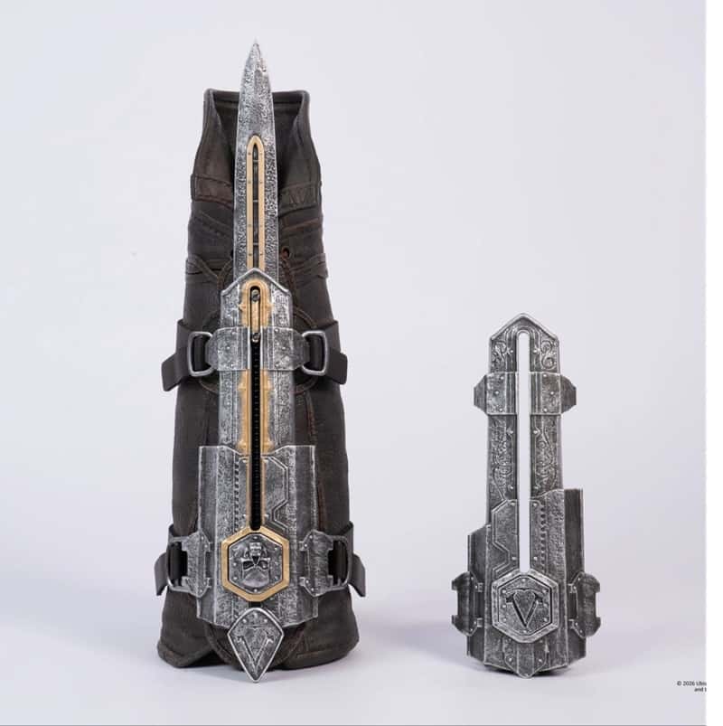 Hidden Blade (Lama celata) di Edward Kenway Assassin's Creed Black Flag Resynced 1/1 – Replica Pure Arts