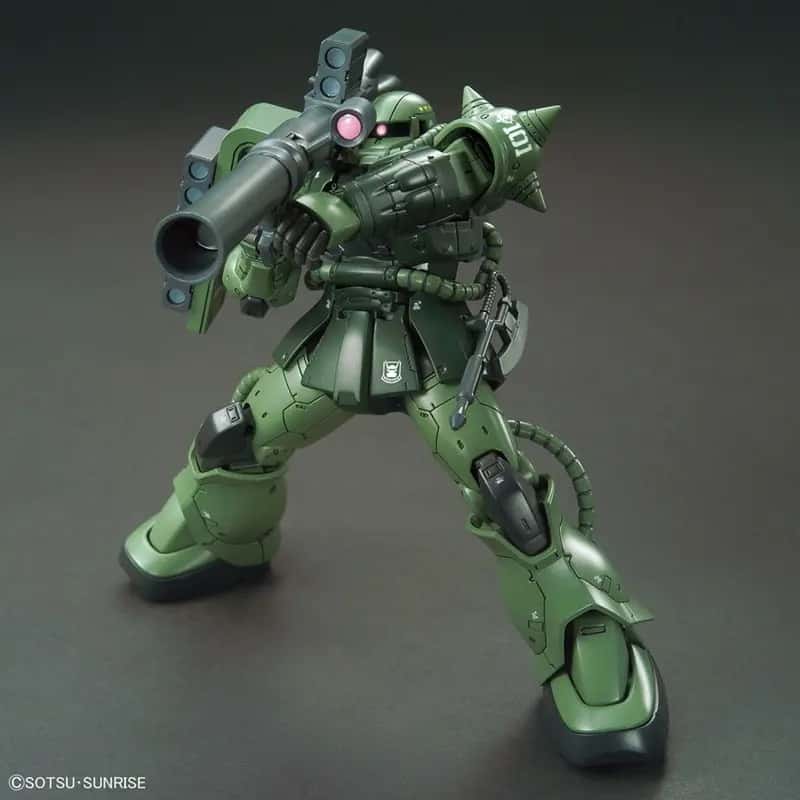 HG The Origin 025 1/144 MS-06C-6/R6 Zaku II Type C-6/R6 – Gunpla Bandai
