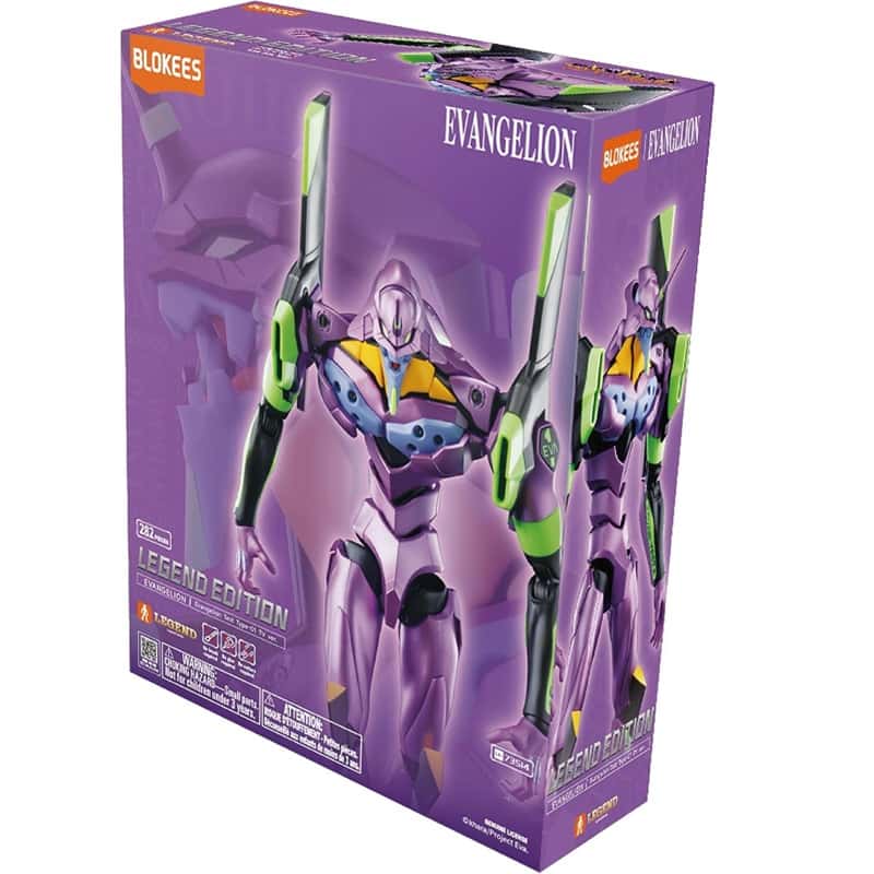 Blokees Evangelion Legend Edition Test Type-01 Awakening TV Version – Model Kit