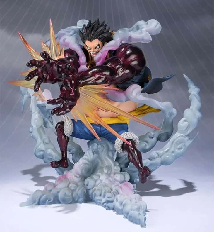One Piece Figuarts ZERO Monkey D. Luffy Gear 4 Leo Bazooka ristampa – Figure Bandai