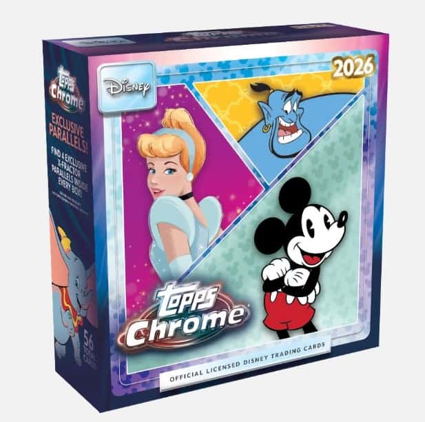 Topps Chrome Disney 2026 – Mega Box