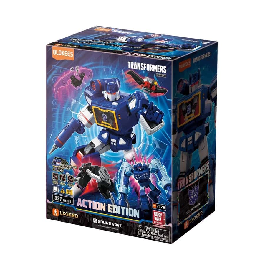 Blokees Transformers Action Edition 03 Soundwave – Model Kit