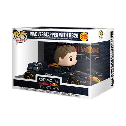 Funko Pop! Rides Verstappen with RB20 Super Deluxe 15 cm #315