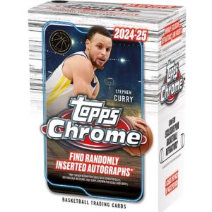 2024/25 chrome basketball blaster value box topps