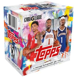 2025 g league basketball hobby box topps
