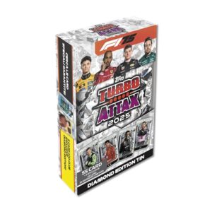 turbo attax formula 1 2025 mega tin diamond edition – topps