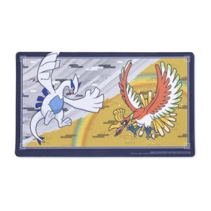 pokemon center lugia & ho oh playmat