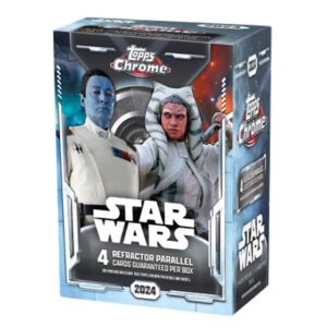 2024 chrome star wars value blaster box topps