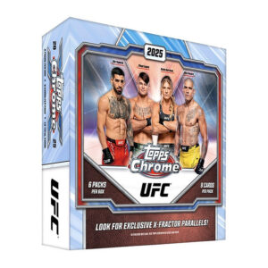 2025 ufc chrome mega box topps