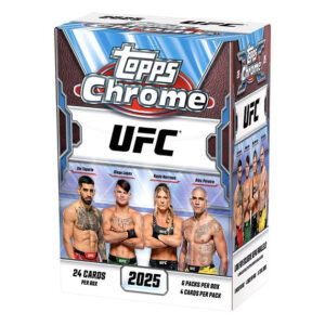 2025 ufc chrome value blaster box topps