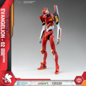 amk series neon genesis evangelion unit 02 model kit yolopark