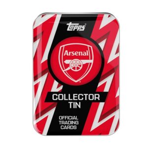 2025/26 arsenal collector tin topps