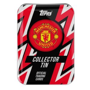2025/26 manchester united collector tin topps