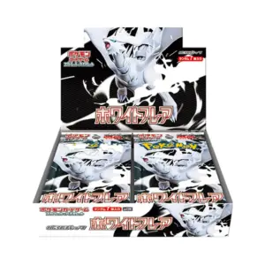 pokemon white flare box 20 buste jap