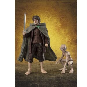 lord of the rings frodo & gollum sh figurarts bandai