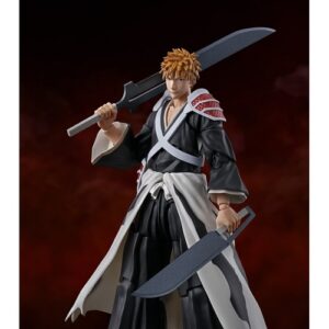 bleach ichigo kurosaki dual zangetsu sh bandai