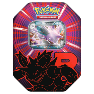 pokemon tin da collezione team rocket nidoking ex