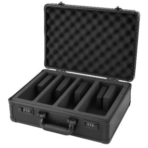 valigetta nera porta carte slab grad 4 spazi