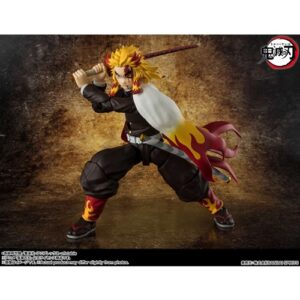 demon slayer kyojuro rengoku s.h. figurarts bandai