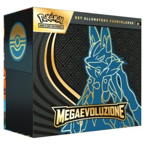 pokemon megaevoluzione set allenatore fuoriclasse mega lucario ita