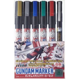 GUNDAM MARKER GMS-121 METALLIC SET-GSI CREOS