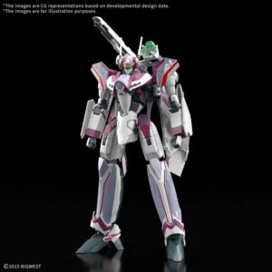 HG VF-31C SIEGFRIED MIRAGE FARINA USE DX SET-1/100-BANDAI