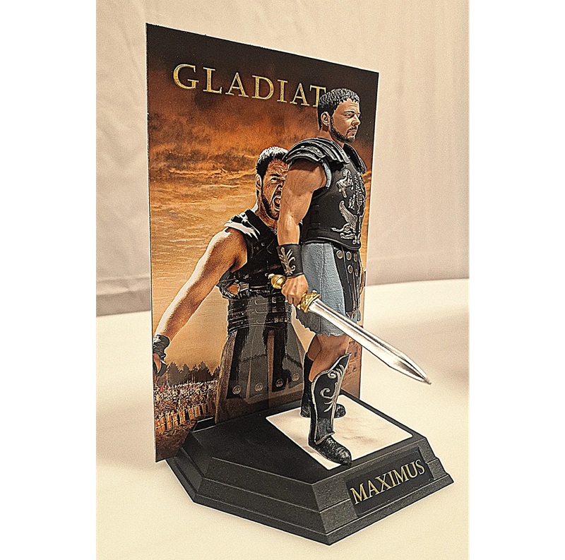 MOVIE MANIACS-MAXIMUS DECIMUS MERIDIUS-GLADIATOR-6"-MCFARLANE TOYS - immagine 3