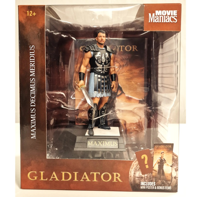 MOVIE MANIACS-MAXIMUS DECIMUS MERIDIUS-GLADIATOR-6"-MCFARLANE TOYS - immagine 4