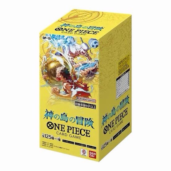 ONE PIECE-OP-15 ADVENTURE ON GOD'S ISLAND-BOX 24 BUSTE-JAP